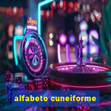 alfabeto cuneiforme